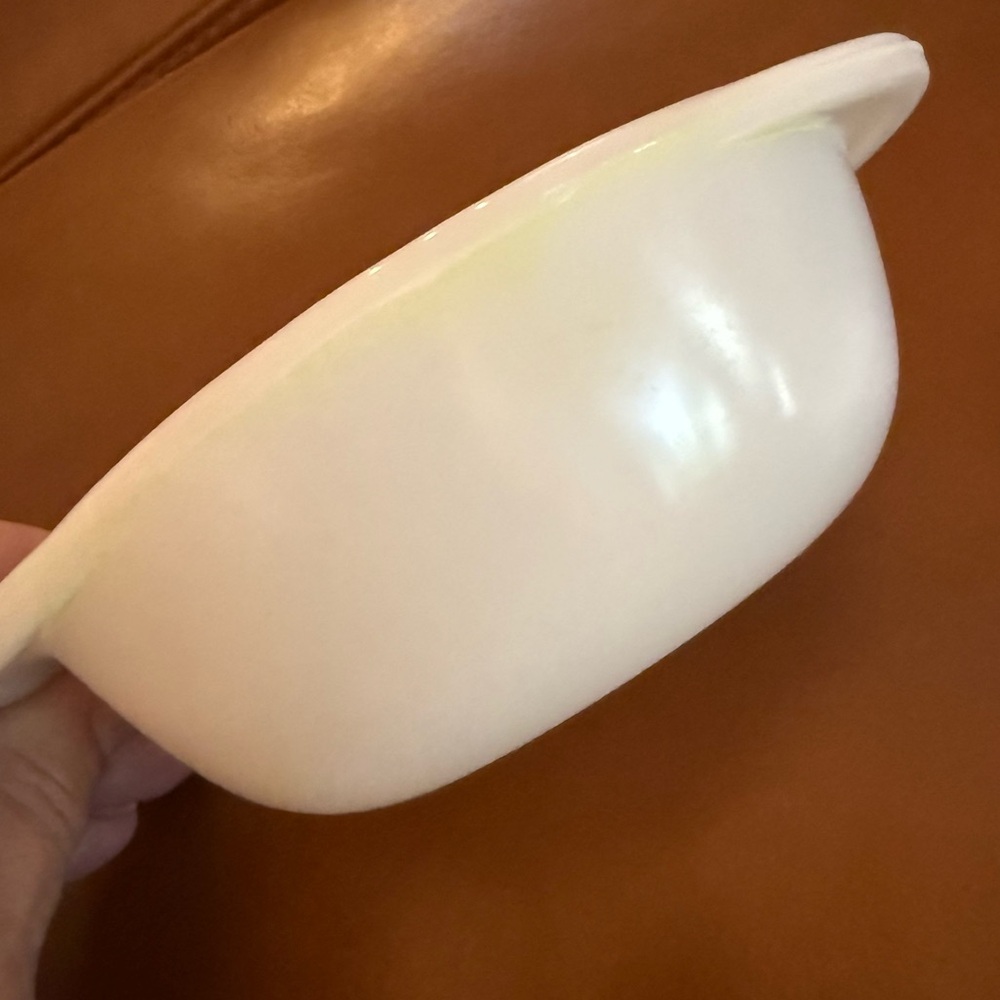 Vintage Pyrex 080 Round 8 oz. Casserole Bowl Dish Small Handles Baking Retro - Picture 2 of 9